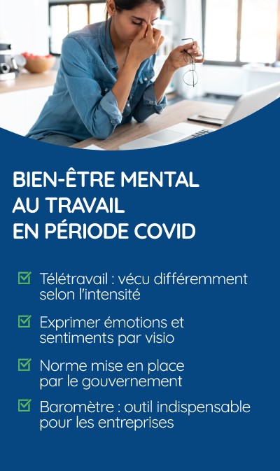 Utilité d'un baromètre pour mesurer le bien-être au télétravail en période covid